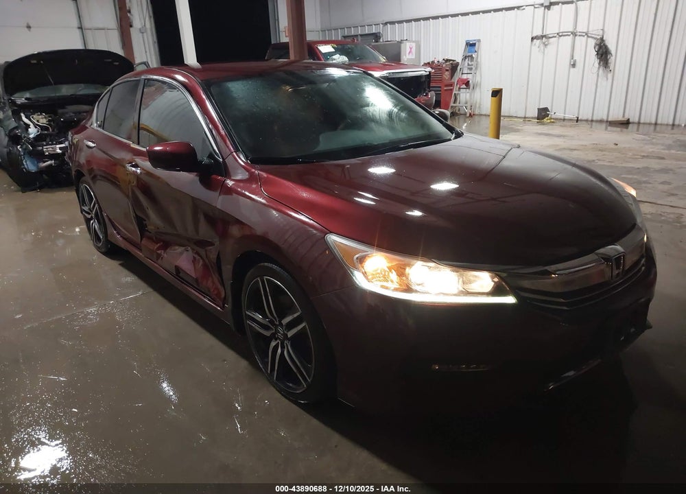 2017 HONDA ACCORD SPORT SE VIN: 1HGCR2F13HA023827