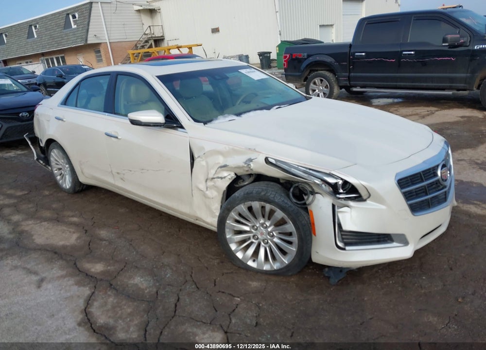 2014 CADILLAC CTS LUXURY VIN: 1G6AX5SX1E0180235