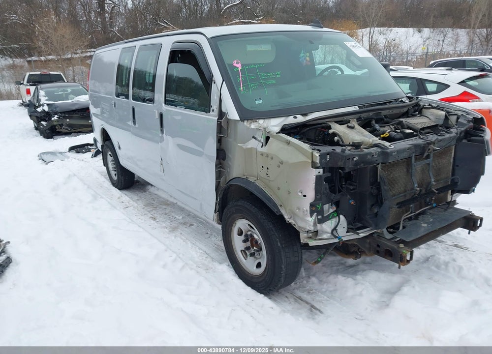 2019 CHEVROLET EXPRESS 2500 WORK VAN VIN: 1GCWGAFG3K1311967