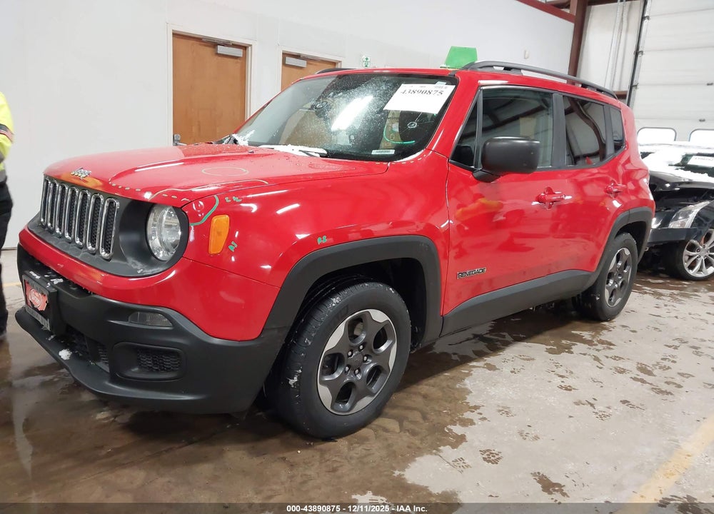 2017 JEEP RENEGADE SPORT FWD VIN: ZACCJAAB6HPF02632