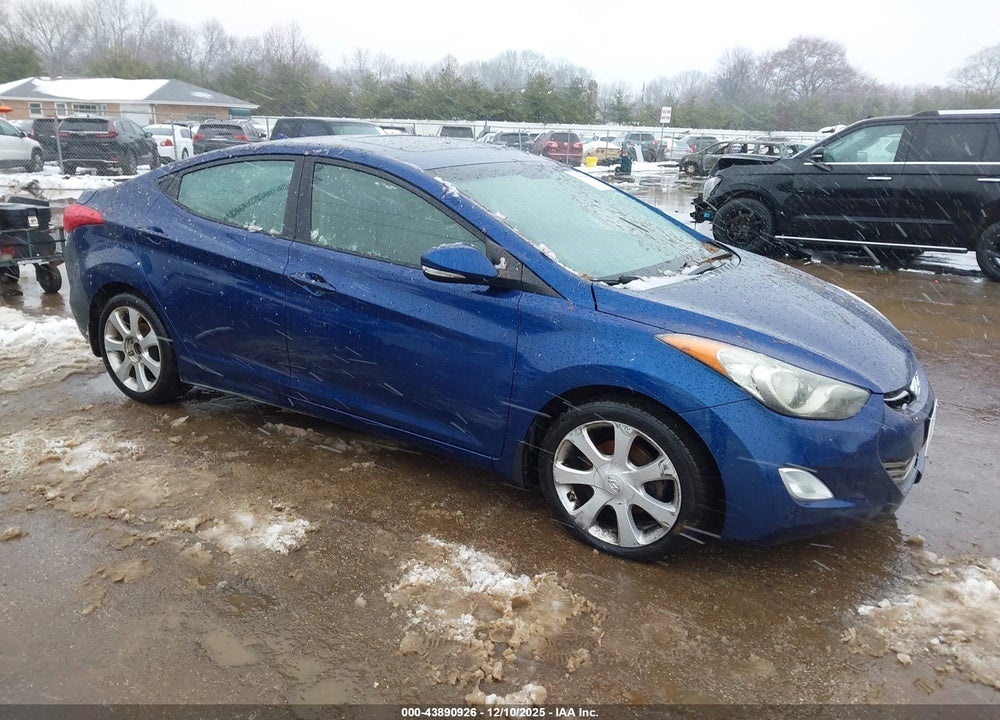 2013 HYUNDAI ELANTRA LIMITED VIN: KMHDH4AE0DU516686