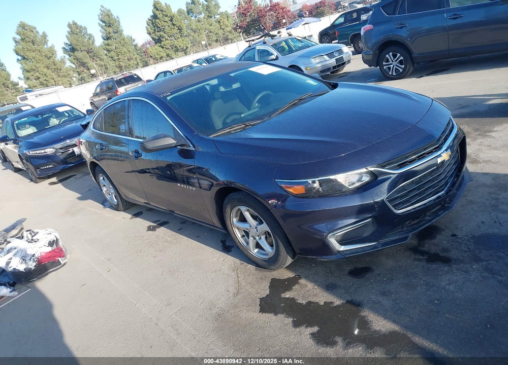 2016 CHEVROLET MALIBU LS VIN: 1G1ZB5ST4GF342783