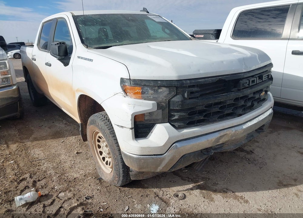 2023 CHEVROLET SILVERADO 1500 WORK TRUCK VIN: 1GCUDAED4PZ173176