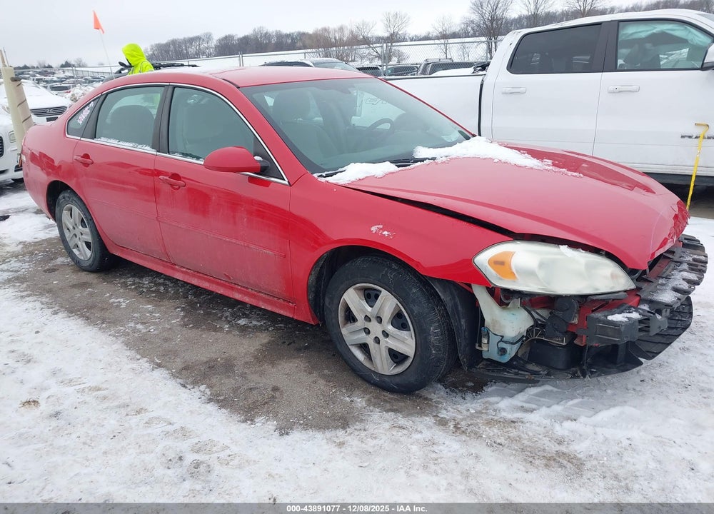 2011 CHEVROLET IMPALA LS VIN: 2G1WF5EK7B1256992