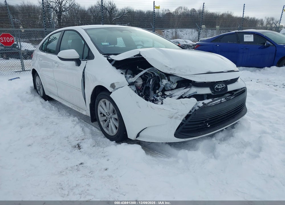 2025 TOYOTA COROLLA LE VIN: 5YFB4MDE4SP290360