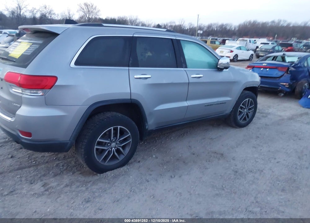 2018 JEEP GRAND CHEROKEE LIMITED 4X4 VIN: 1C4RJFBG7JC107094