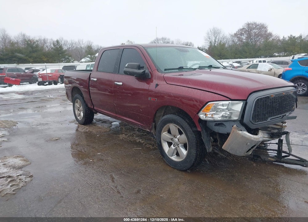 2018 RAM 1500 BIG HORN  4X4 5'7 BOX VIN: 1C6RR7LM9JS354620
