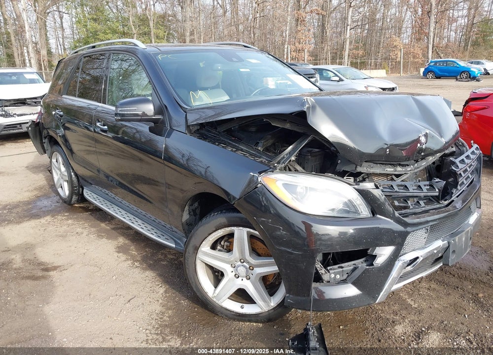 2014 MERCEDES-BENZ ML 350 4MATIC VIN: 4JGDA5HB4EA356367
