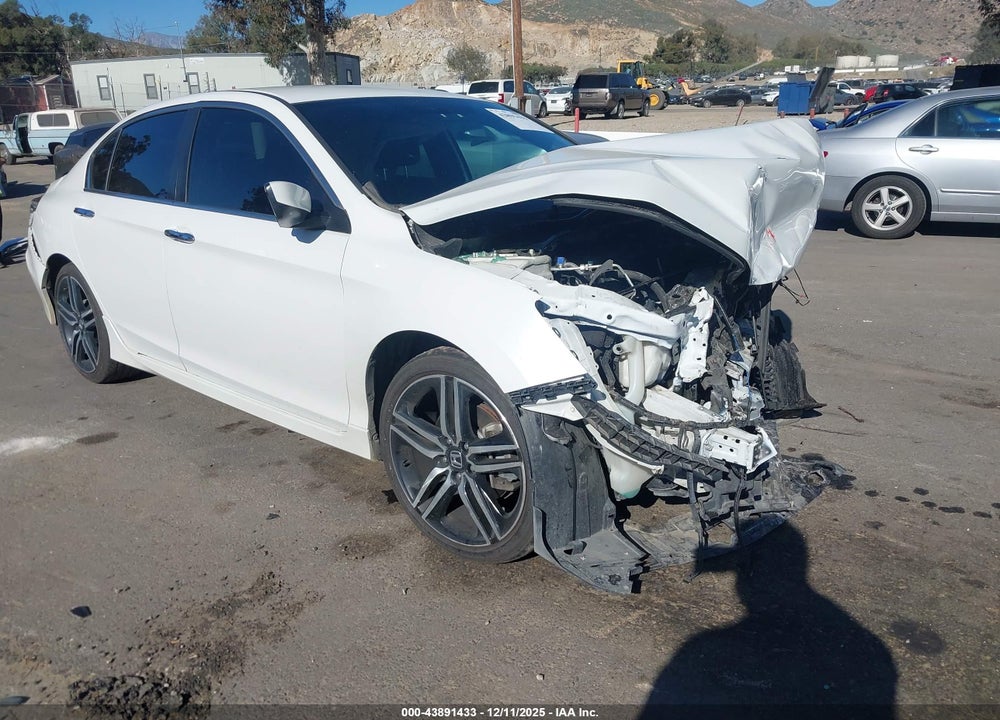 2016 HONDA ACCORD SPORT VIN: 1HGCR2F59GA129524