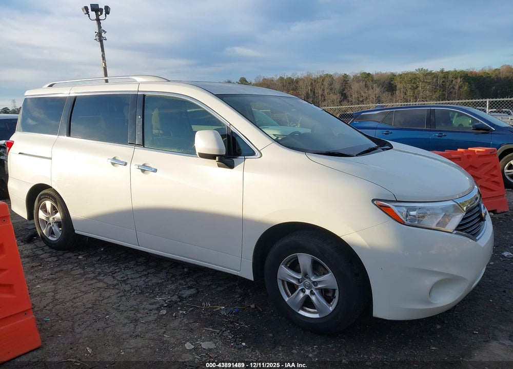 2017 NISSAN QUEST SV VIN: JN8AE2KP0H9168342