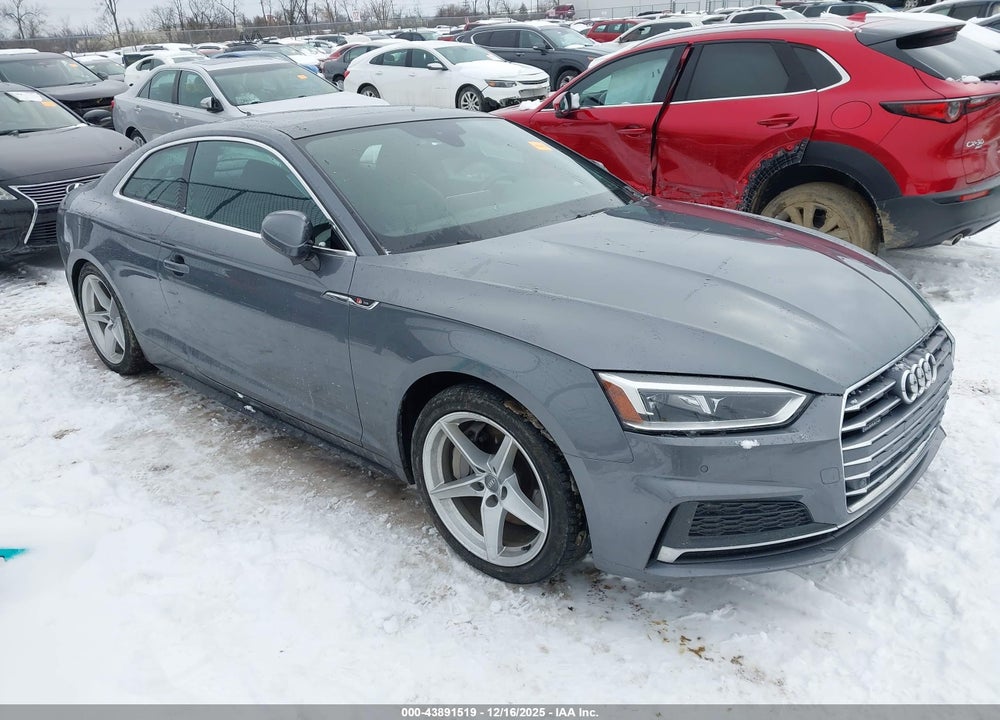 2018 AUDI A5 2.0T PREMIUM VIN: WAUTNAF59JA002619