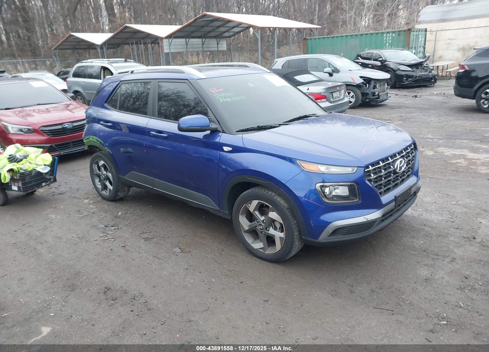2022 HYUNDAI VENUE SEL VIN: KMHRC8A38NU167420