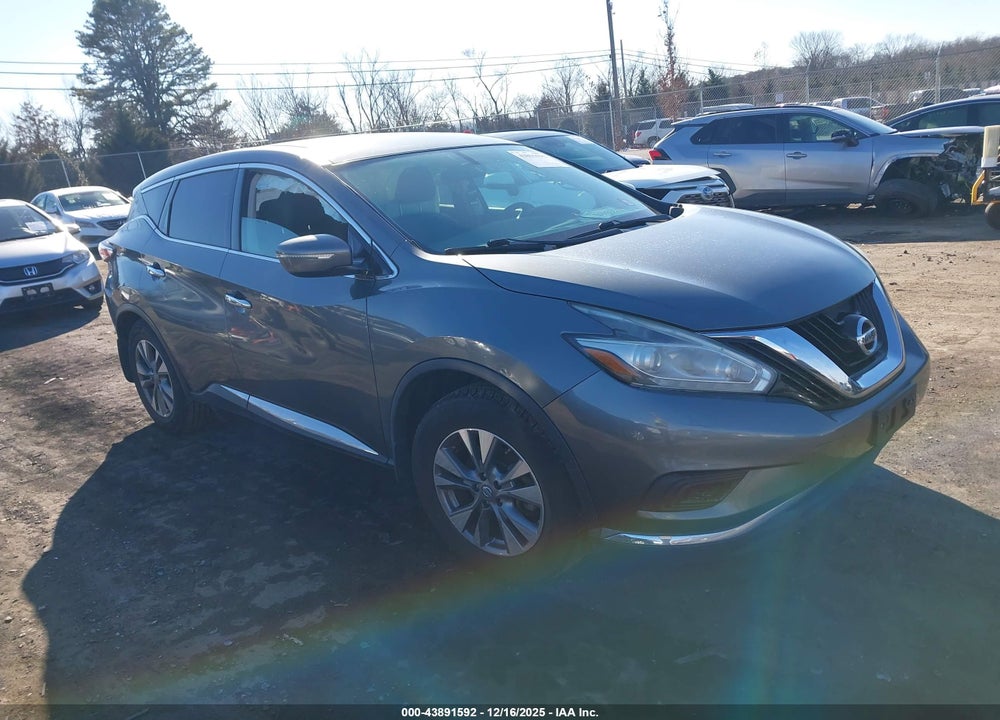 2015 NISSAN MURANO S VIN: 5N1AZ2MHXFN241383