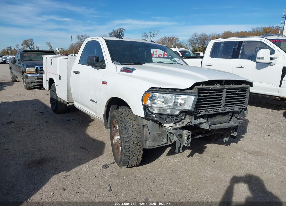 2019 RAM 2500 TRADESMAN  4X2 8' BOX VIN: 3C7WR4AJ4KG668819