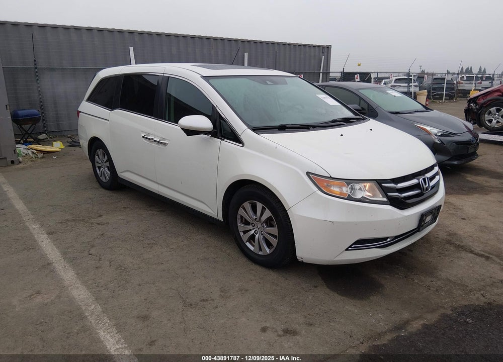 2016 HONDA ODYSSEY EX-L VIN: 5FNRL5H64GB105074