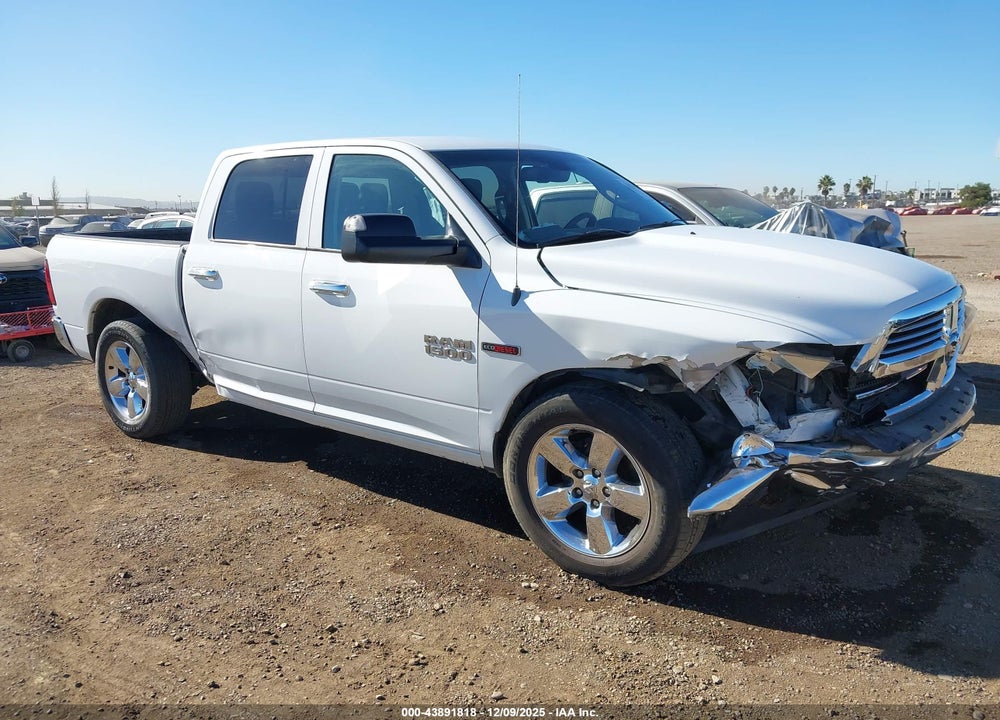2016 RAM 1500 BIG HORN VIN: 1C6RR6LM9GS107620