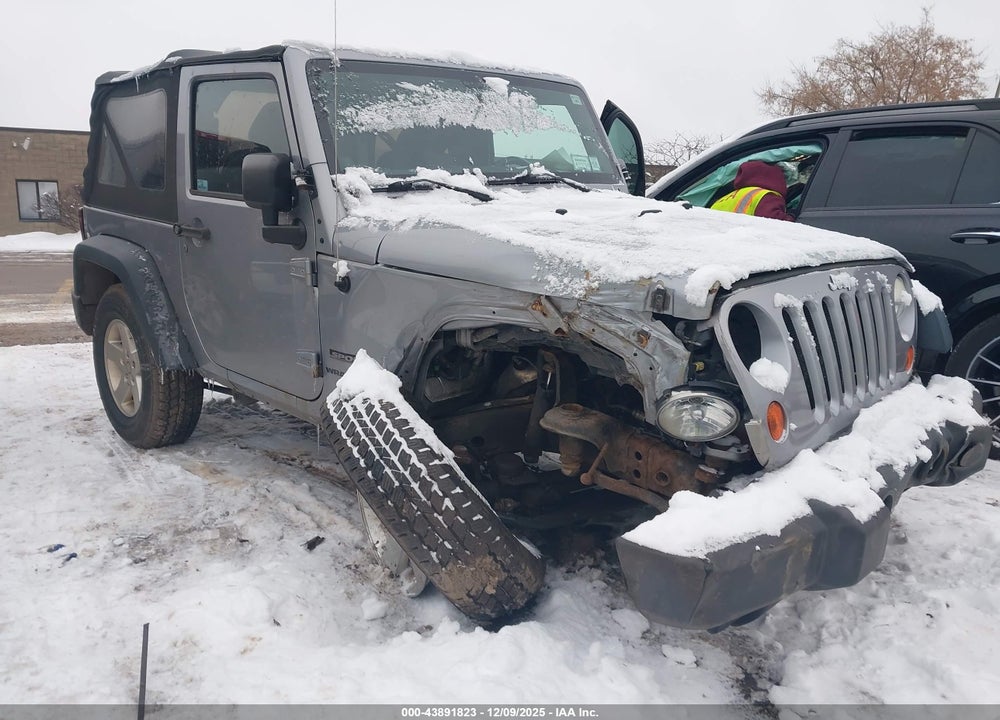 2013 JEEP WRANGLER SPORT VIN: 1C4AJWAG4DL702911