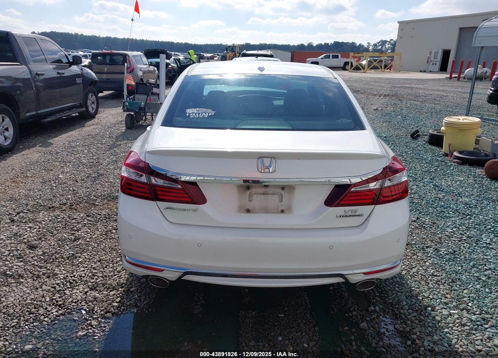 2016 HONDA ACCORD TOURING VIN: 1HGCR3F92GA005586
