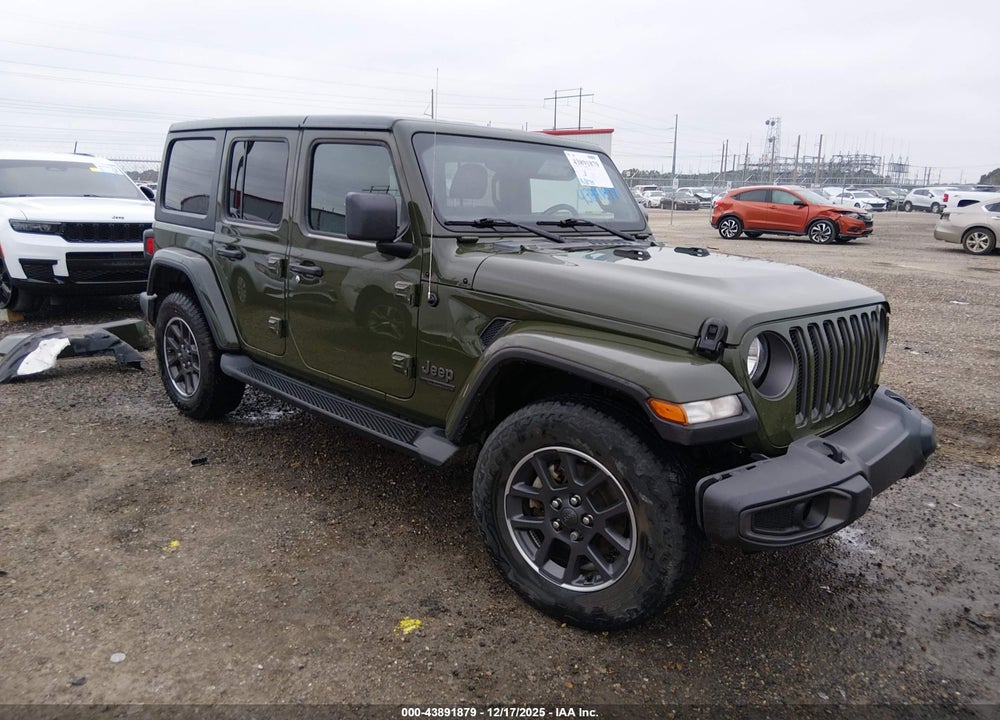 2021 JEEP WRANGLER UNLIMITED 80TH ANNIVERSARY 4X4 VIN: 1C4HJXDN0MW619828