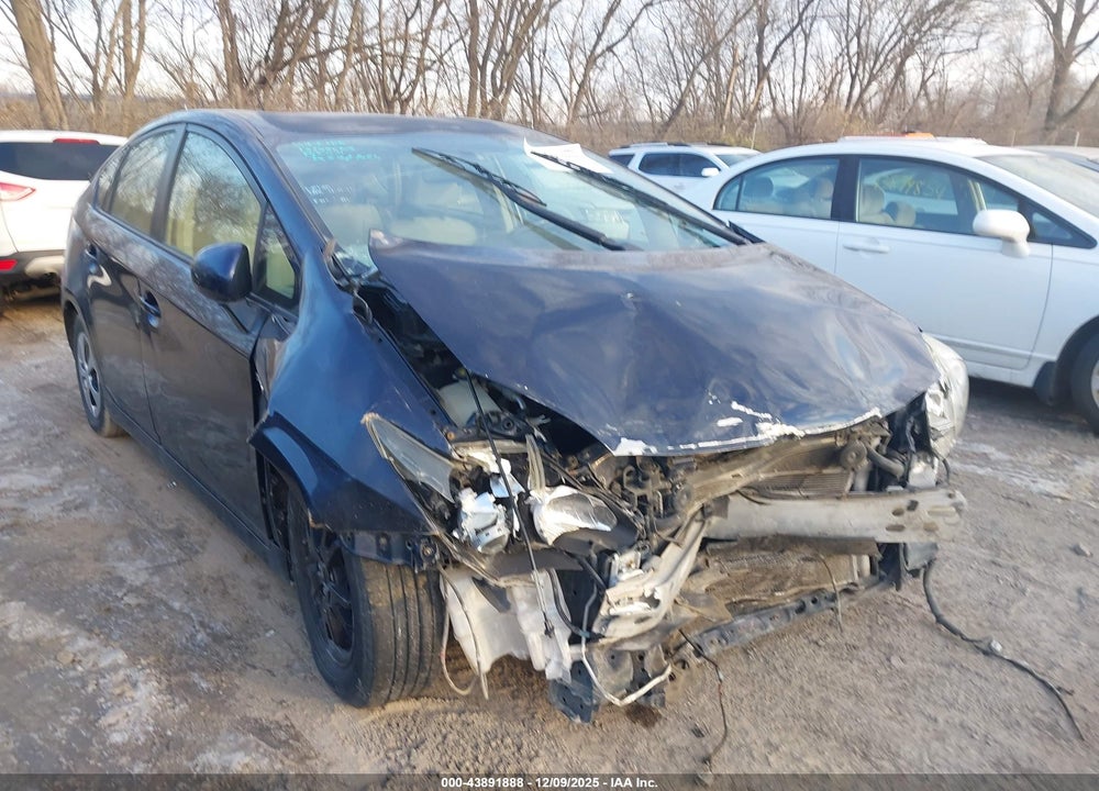 2012 TOYOTA PRIUS TWO VIN: JTDKN3DU8C0334144