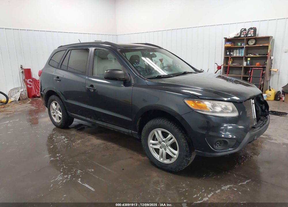 2012 HYUNDAI SANTA FE GLS VIN: 5XYZGDAB2CG141905