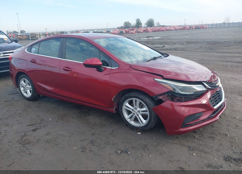 2018 CHEVROLET CRUZE LT AUTO VIN: 1G1BE5SM6J7161087