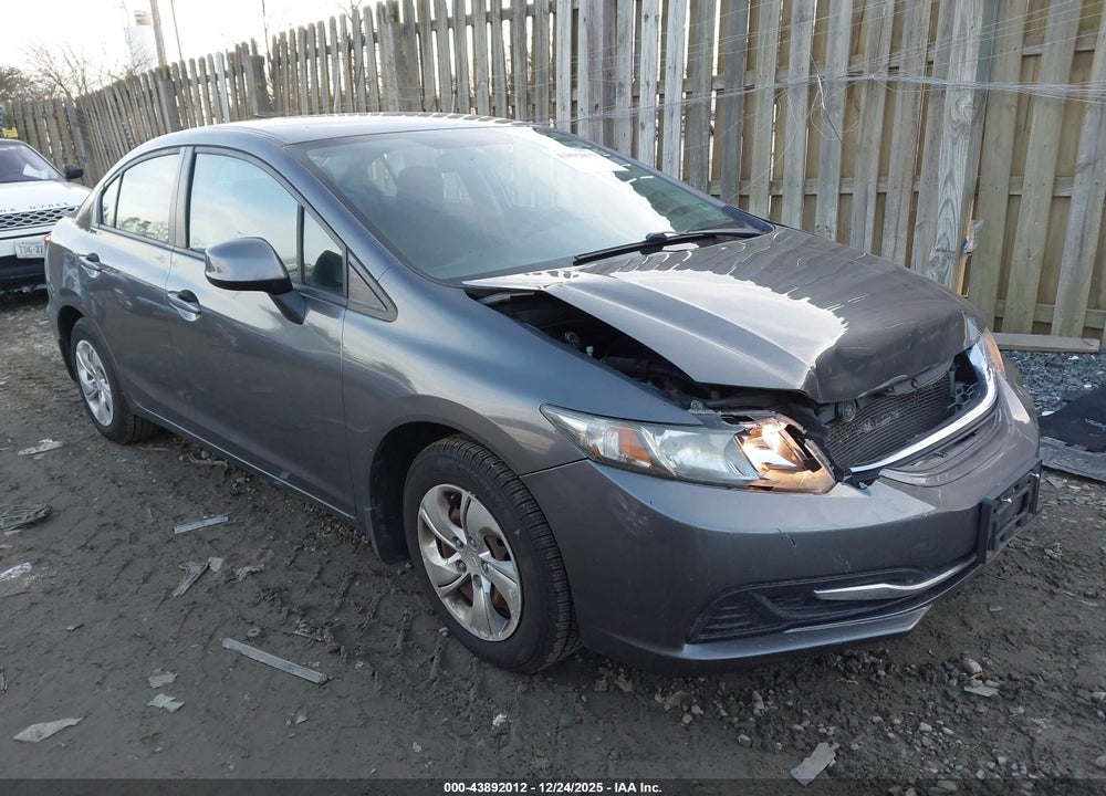 2013 HONDA CIVIC LX VIN: 2HGFB2F56DH578545