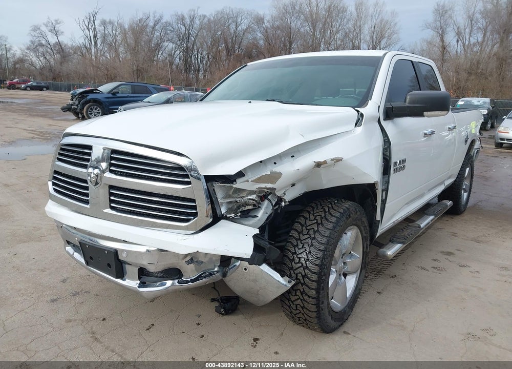 2017 RAM 1500 BIG HORN  4X4 6'4 BOX VIN: 1C6RR7GT8HS544517