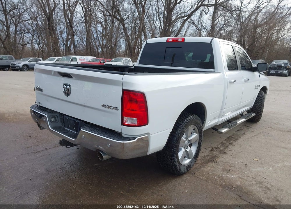 2017 RAM 1500 BIG HORN  4X4 6'4 BOX VIN: 1C6RR7GT8HS544517