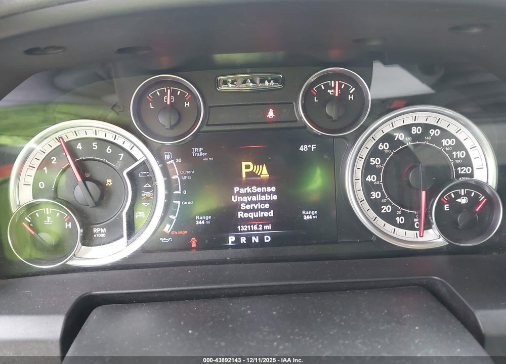 2017 RAM 1500 BIG HORN  4X4 6'4 BOX VIN: 1C6RR7GT8HS544517