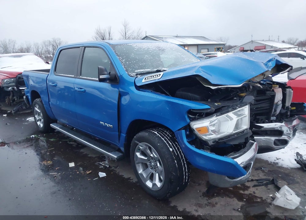 2021 RAM 1500 BIG HORN  4X4 5'7 BOX VIN: 1C6SRFFT6MN777642