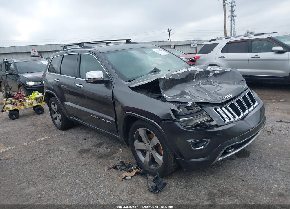 2015 JEEP GRAND CHEROKEE OVERLAND VIN: 1C4RJECG8FC615431