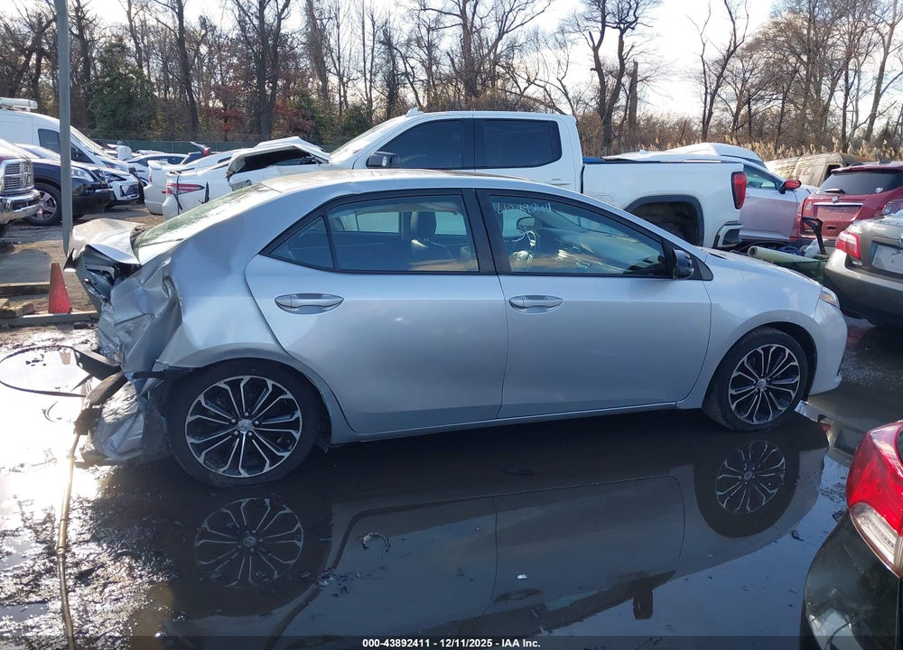 2015 TOYOTA COROLLA S PLUS VIN: 2T1BURHE1FC478637