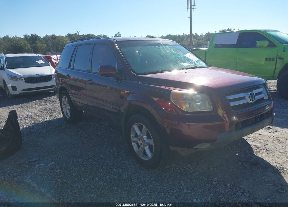 2008 HONDA PILOT VP VIN: 5FNYF28258B022477