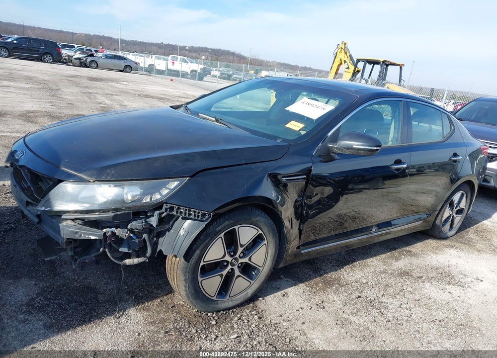 2012 KIA OPTIMA HYBRID EX VIN: KNAGM4AD3C5009534