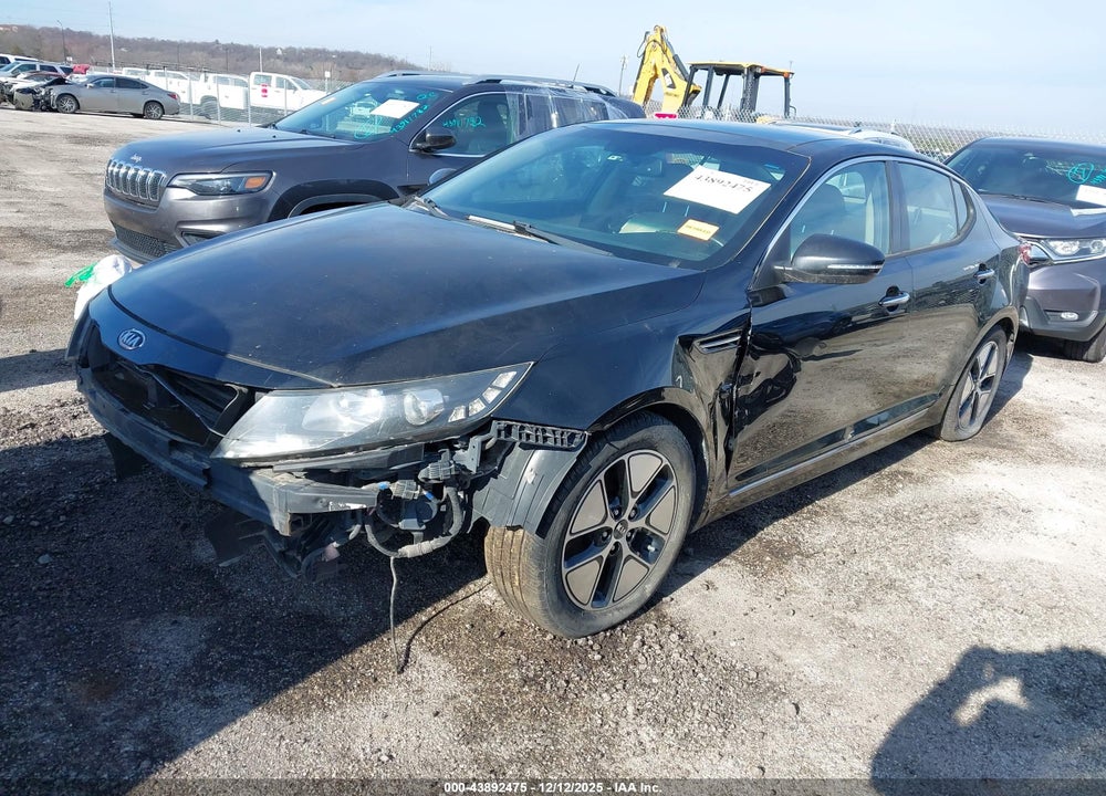 2012 KIA OPTIMA HYBRID EX VIN: KNAGM4AD3C5009534