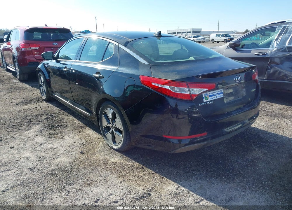 2012 KIA OPTIMA HYBRID EX VIN: KNAGM4AD3C5009534