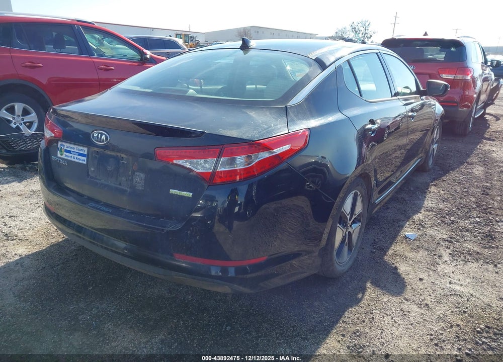 2012 KIA OPTIMA HYBRID EX VIN: KNAGM4AD3C5009534