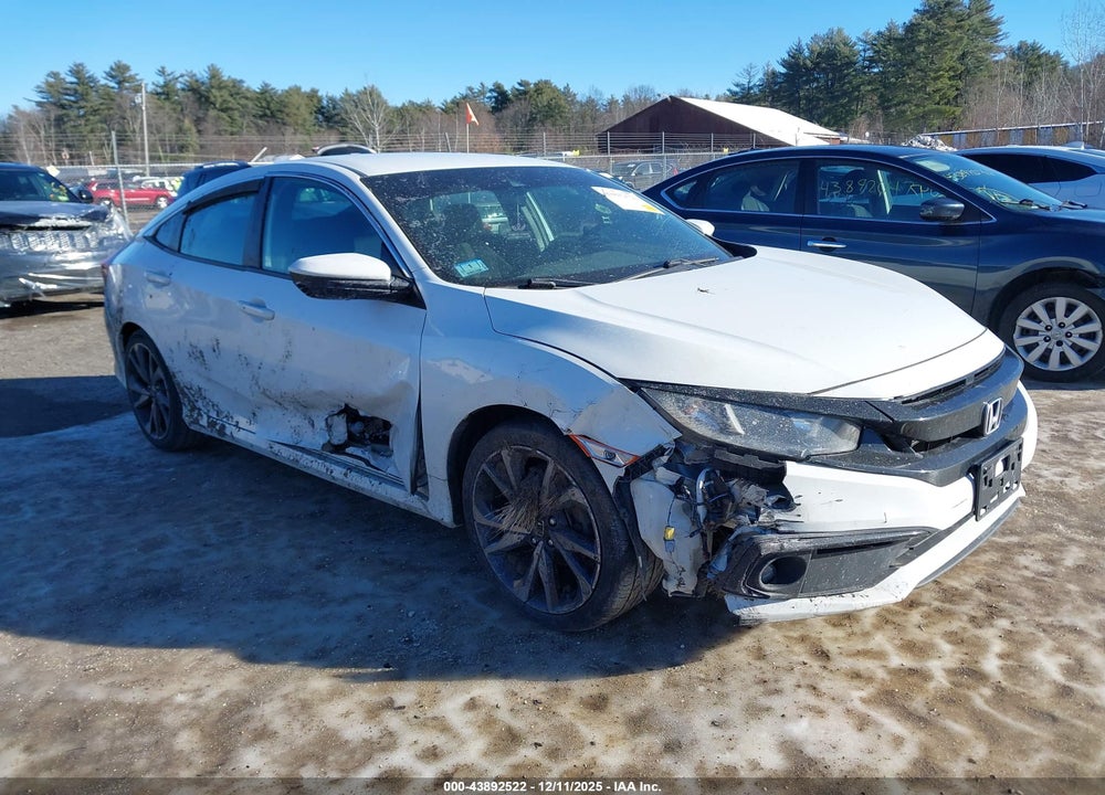 2020 HONDA CIVIC SPORT VIN: 2HGFC2F81LH510692