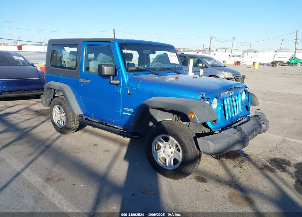 2010 JEEP WRANGLER SPORT VIN: 1J4AA2D1XAL211832