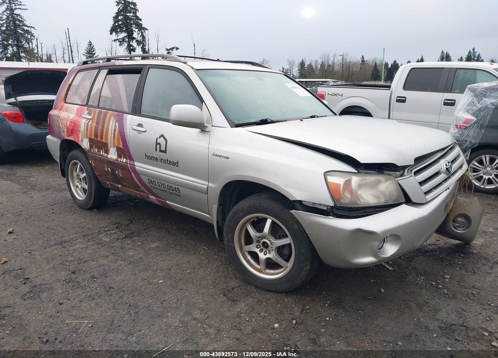 2006 TOYOTA HIGHLANDER LIMITED VIN: JTEEP21A960150262