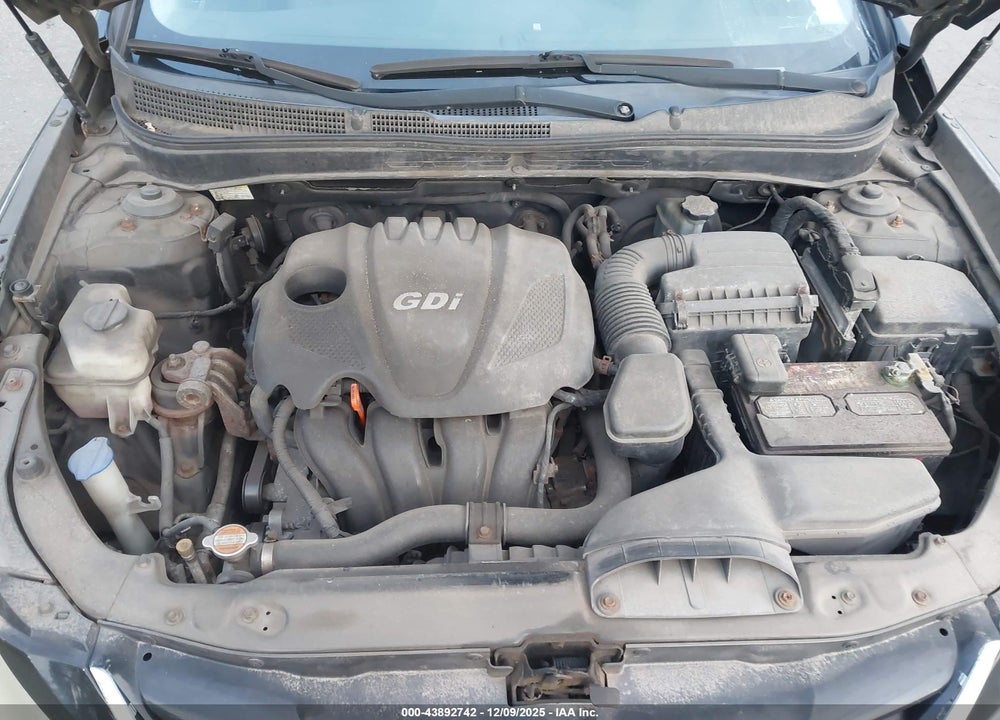 2012 HYUNDAI SONATA GLS VIN: 5NPEB4ACXCH495220