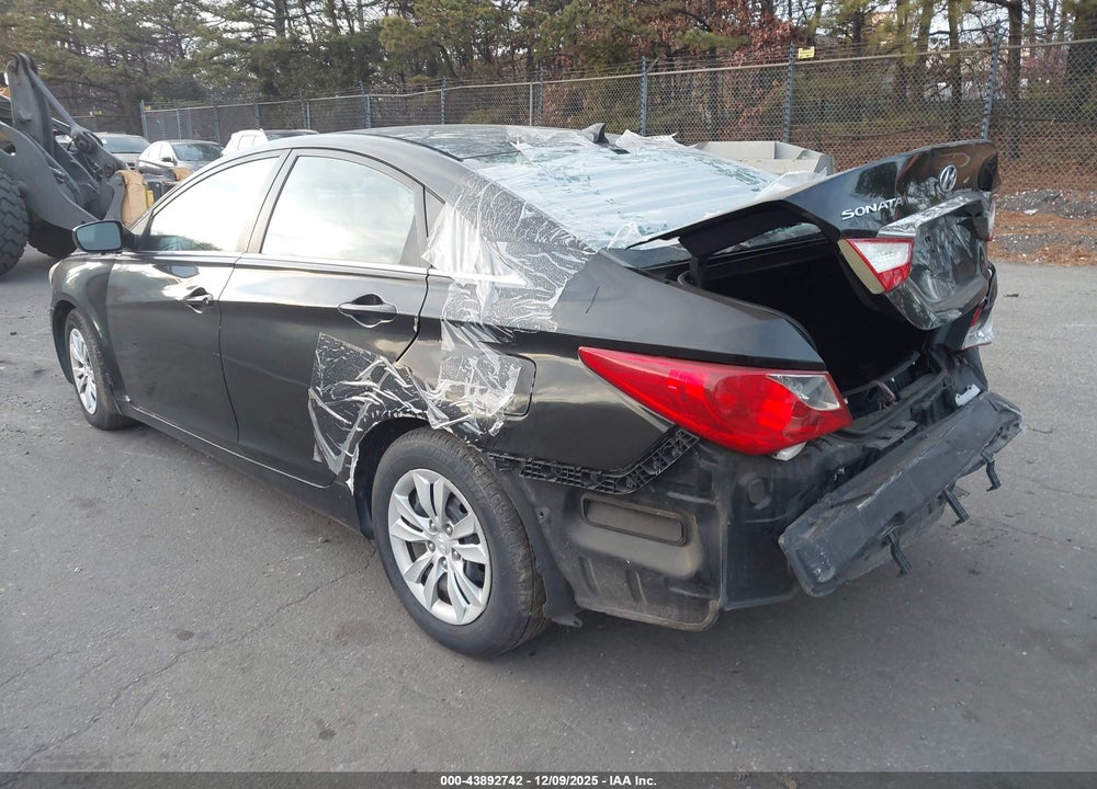 2012 HYUNDAI SONATA GLS VIN: 5NPEB4ACXCH495220
