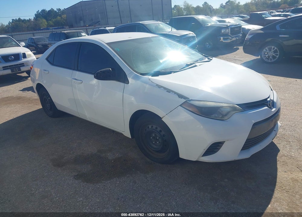 2016 TOYOTA COROLLA LE VIN: 5YFBURHE6GP427099
