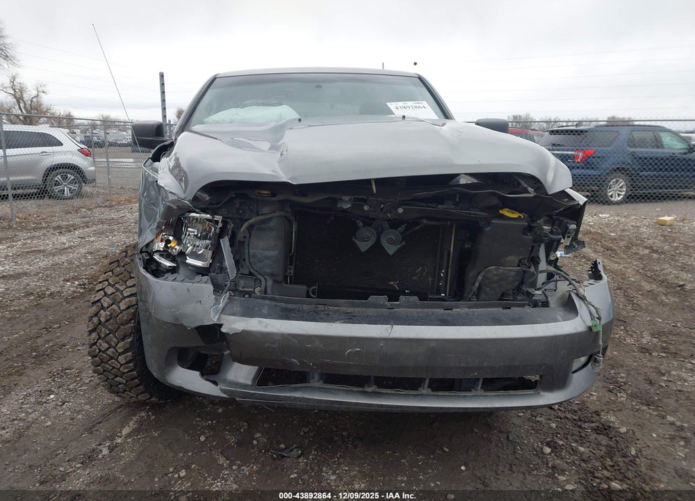 2012 RAM 1500 ST VIN: 1C6RD7FT3CS144499