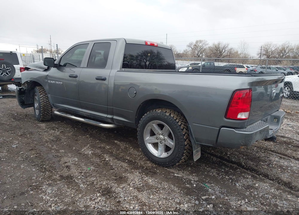 2012 RAM 1500 ST VIN: 1C6RD7FT3CS144499