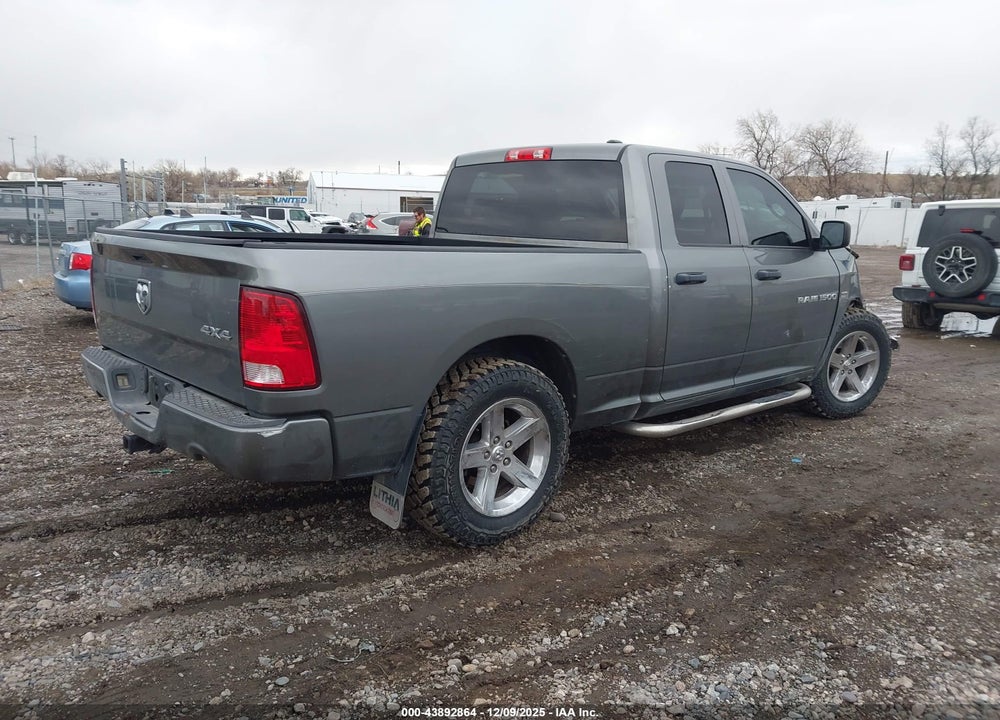 2012 RAM 1500 ST VIN: 1C6RD7FT3CS144499