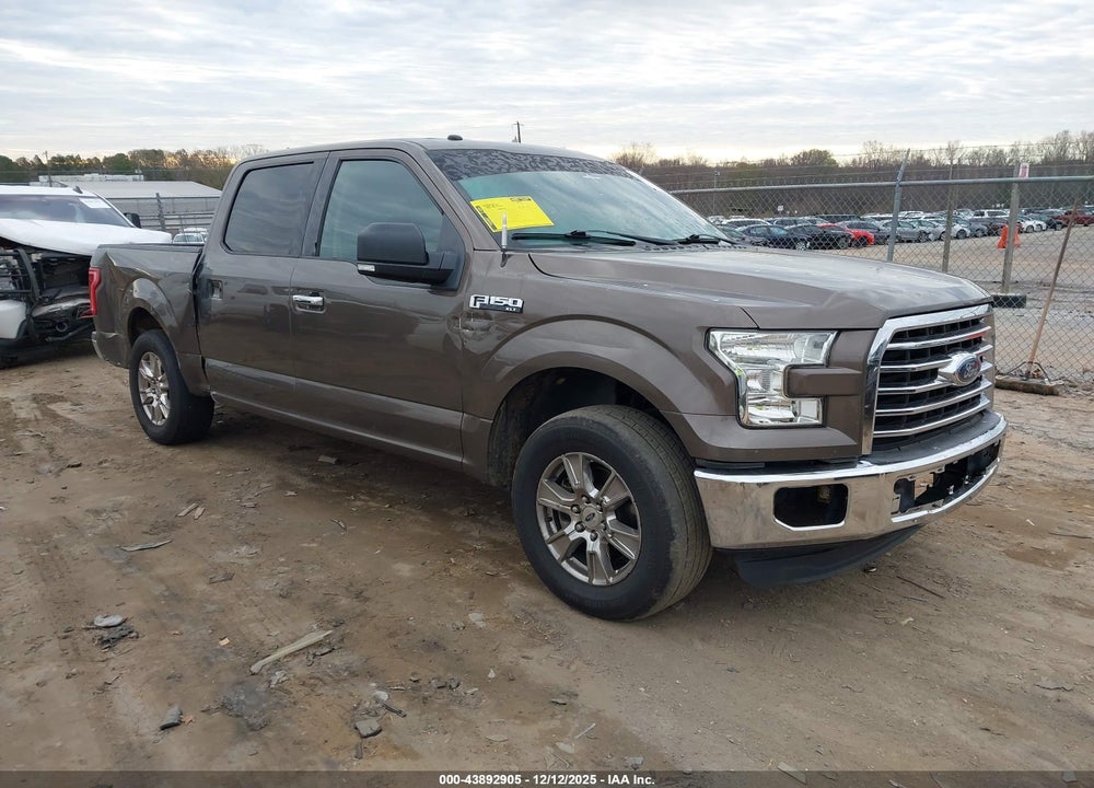 2016 FORD F-150 XLT VIN: 1FTEW1C88GKD92008