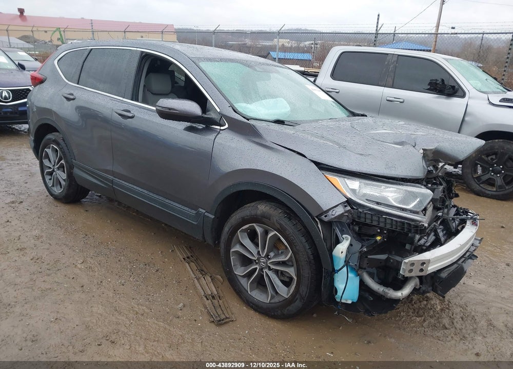 2022 HONDA CR-V AWD EX-L VIN: 2HKRW2H80NH635189