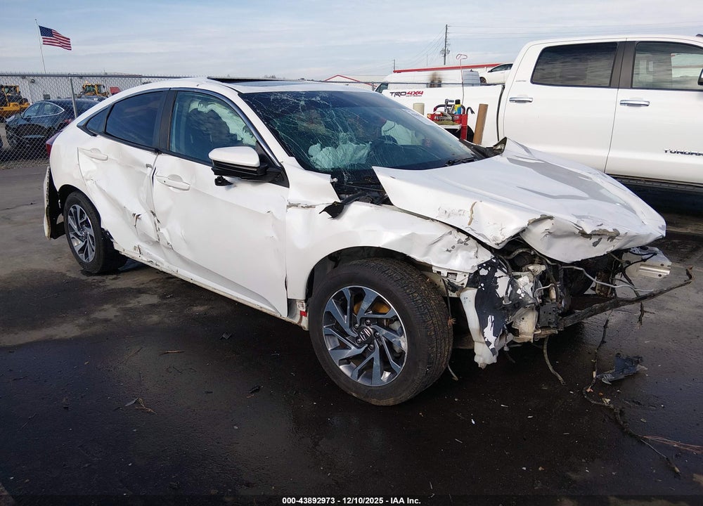 2018 HONDA CIVIC EX VIN: 2HGFC2F71JH542109